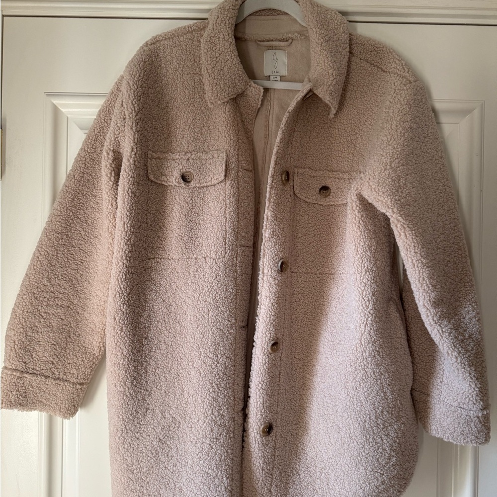 Cozy Cream Joie Sherpa Jacket